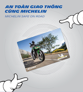 Tặng thẻ cứu hộ ZuttoRide khi mua lốp Michelin